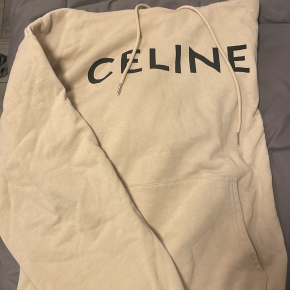 Celine Mans XL tan hoodie. - Picture 5 of 5